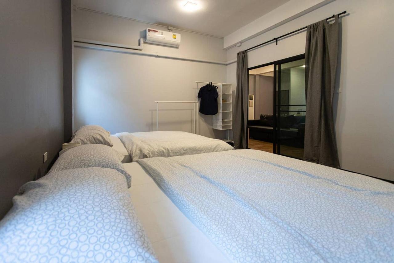 U3 Large 2 Bedroom Full Kitchen Near Bts Udomsuk Bangkok Luaran gambar