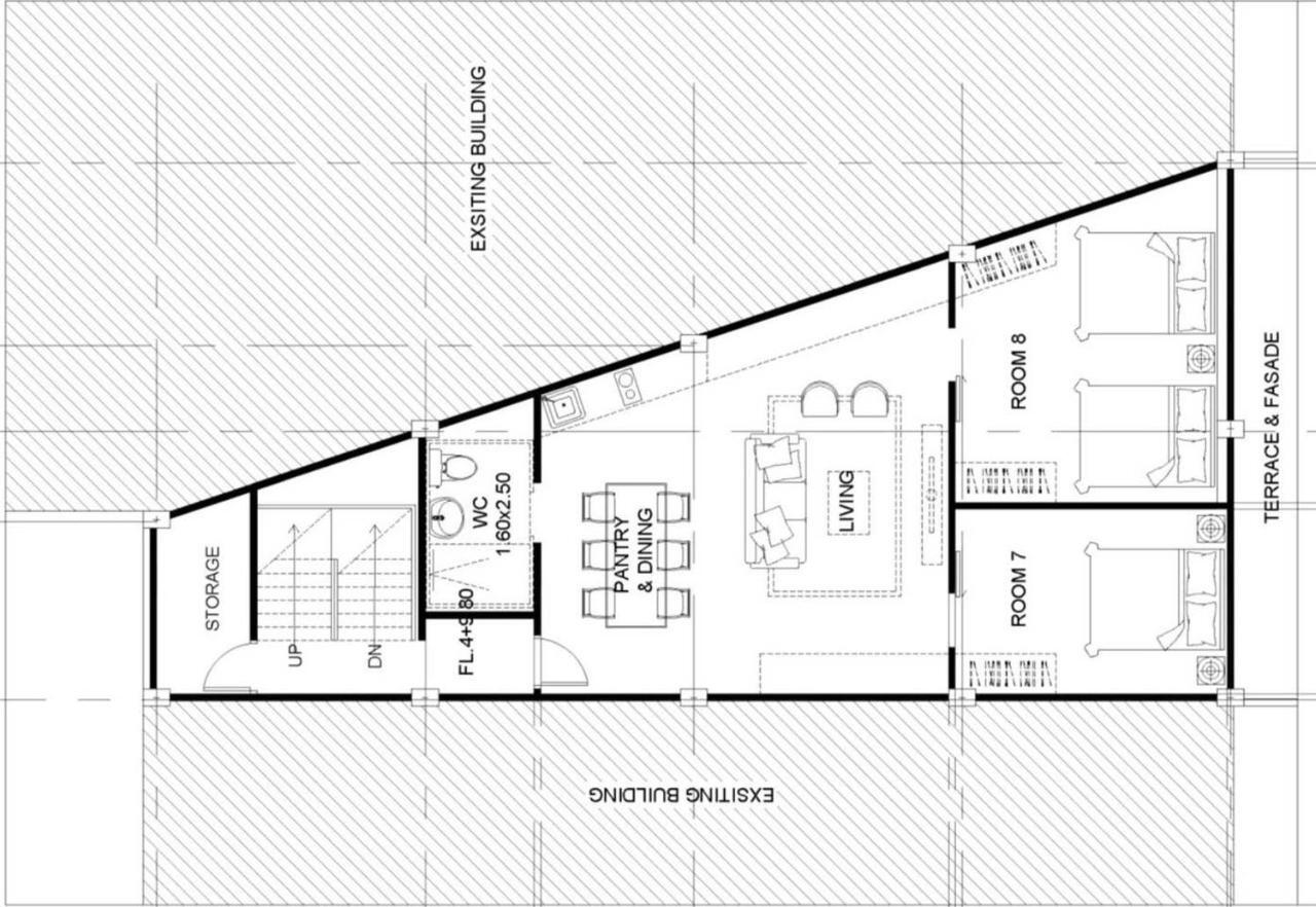 U3 Large 2 Bedroom Full Kitchen Near Bts Udomsuk Bangkok Luaran gambar