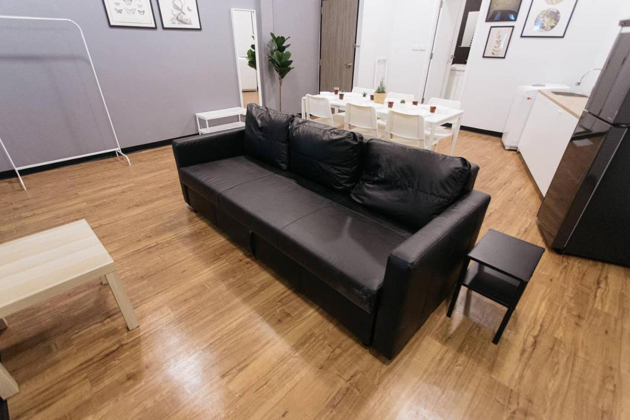U3 Large 2 Bedroom Full Kitchen Near Bts Udomsuk Bangkok Luaran gambar